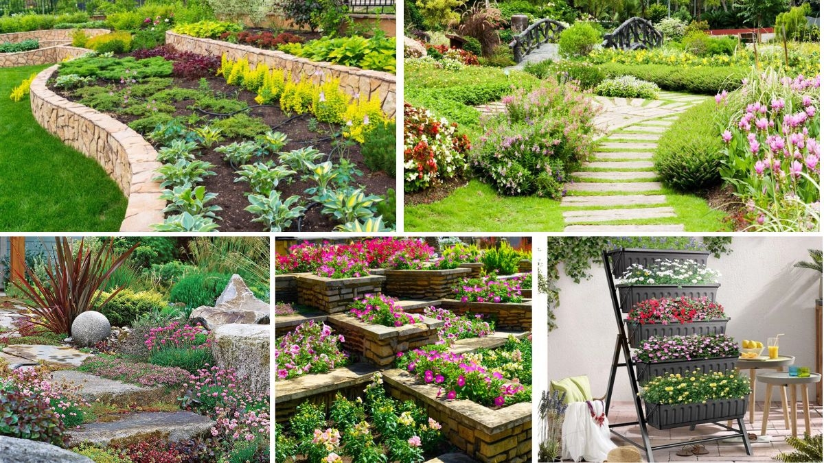 5 Stunning Sloped Flower Bed Ideas for a Hillside Garden