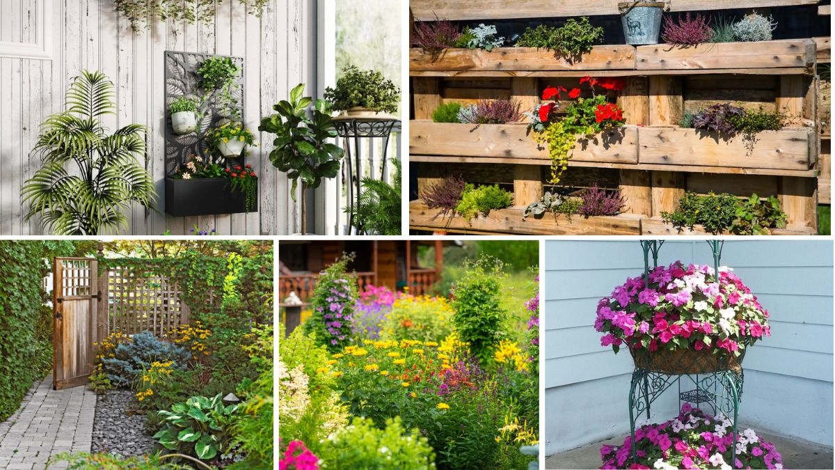 5 Stunning Vertical Flower Bed Ideas for Small Gardens