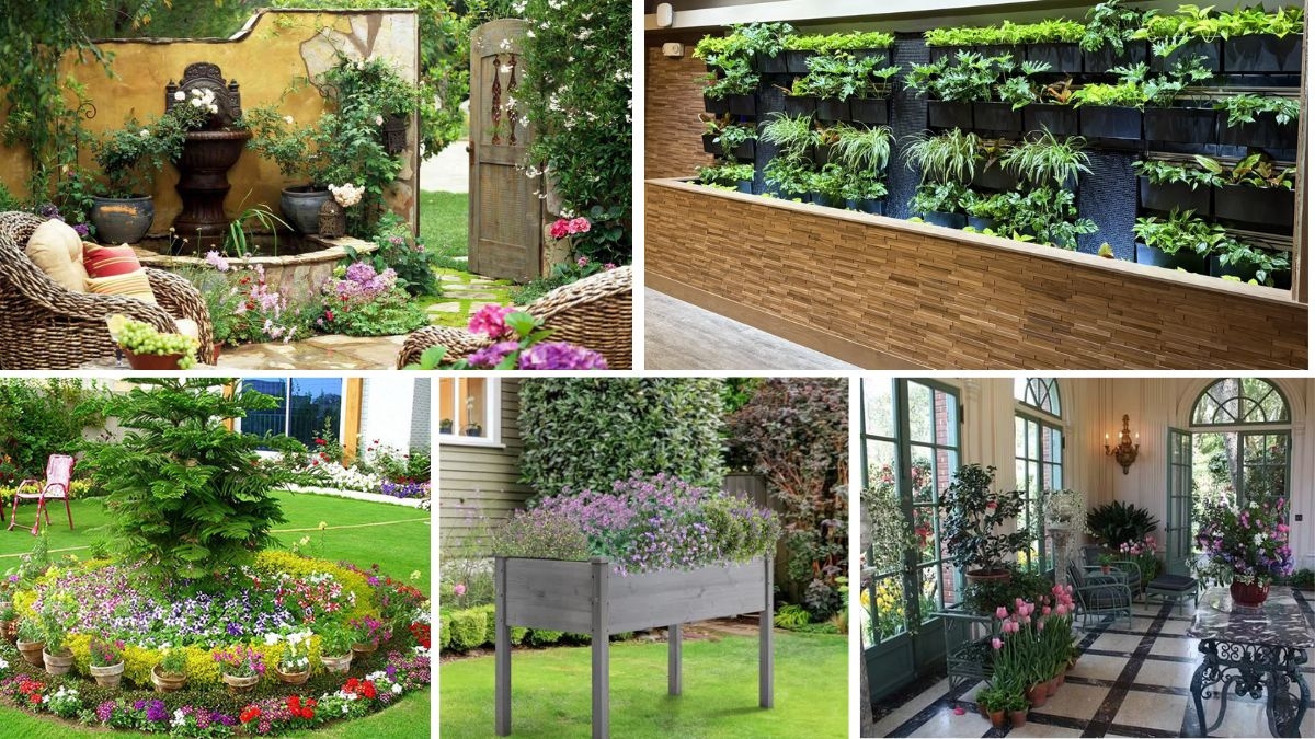 5 Indoor Atrium Flower Bed Ideas