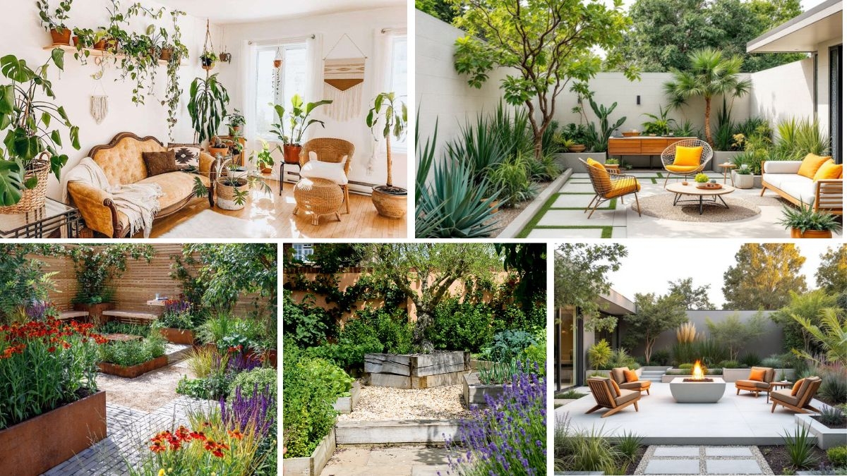 5 Gorgeous Scandinavian Minimalist Flower Beds for Modern Homes