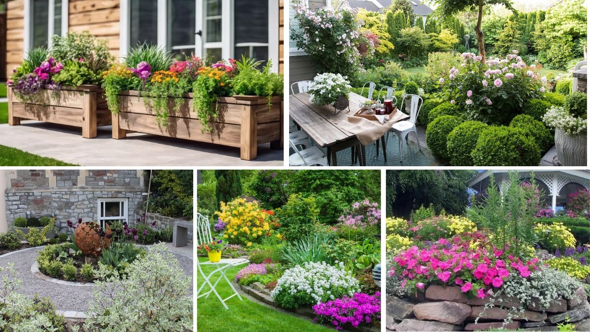 5 Stunning Farmhouse-Style Flower Beds for Rustic Outdoor Spaces